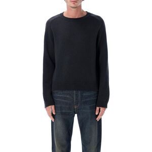 OUR LEGACY Men's Classic Knit Crewneck Sweater Men OFF BLACK Sweaters &